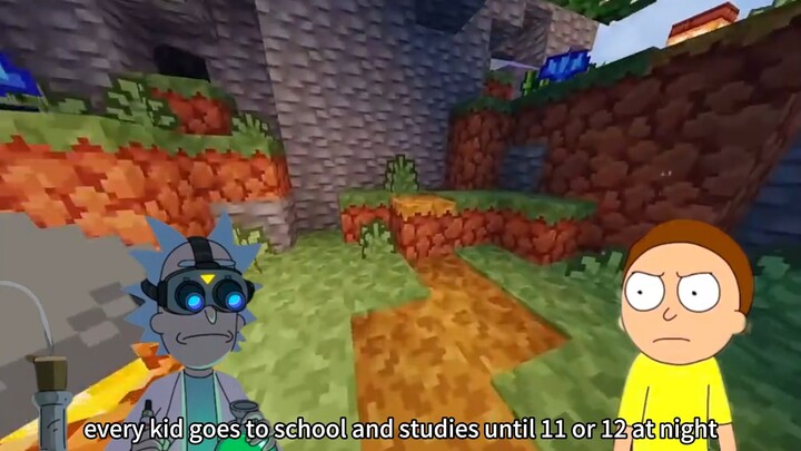 瑞克: Home work is for nuds