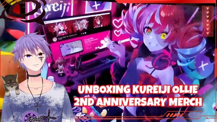 UNBOXING KUREIJI OLLIE 2ND ANNIVERSARY MERCH, WANGY HAHUHAHUHA #Vcreators