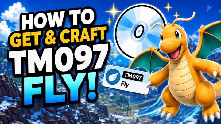 How to Get & Craft TM 097 FLY in Pokémon Scarlet & Violet!