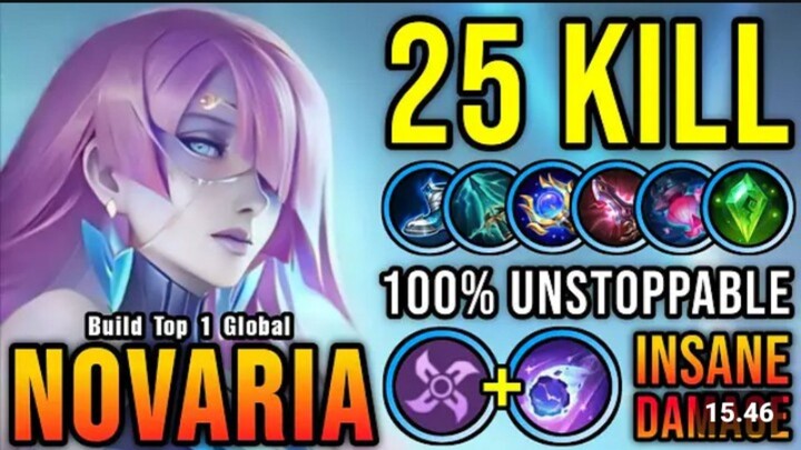 NOVARIA FULL DAMAGE! 1 SKILL AUTO RATA 🔥