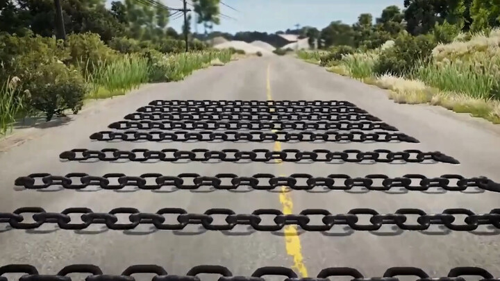 The road blocks the Shensuo, and the deceleration effect is excellent