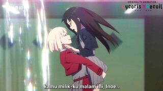 Kenalan sama waifu di Lycoris Recoil Episode 01