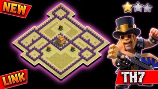 NEW TH7 WAR BASE WITH LINK | NEW TH7 FARMING BASE WITH LINK | ANTI DRAGON | CLASH OF CLANS