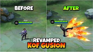 HOW TO SWITCH SKIN FROM ORDINARY GUSION INTO KOF GUSION USING SCRIPT FILE