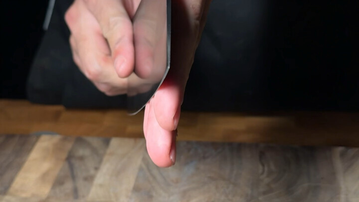 Sonic Knife vs. Ordinary Chef's Knife