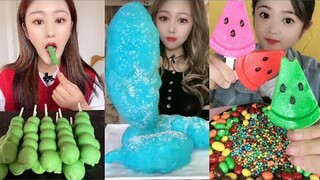 [ASMR] THÁNH ĂN ĐÁ| Ăn Đá lạnh, chocola đông lạnh đa màu sắc| Ice Eating MUKBANG SATİSFYİNG#113