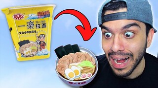 PROVANDO LÁMEN DO NARUTO!