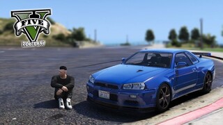 PETUALANGAN BARU WITH SKYLINE GTR R34 !! GTA V ROLEPLAY INDONESIA