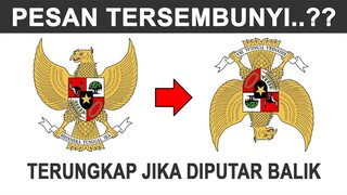 BERSIAPLAH MASUK TAHAP KE-3 !! Jika Lambang Garuda Pancasila Diputar Pesan Tersembunyinya Terlihat
