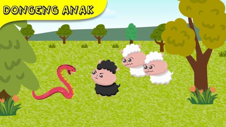 Kisah Domba Hitam dan Putih Dongeng Anak Bahasa Indonesia