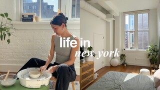 LIFE IN NEW YORK | a mental reset week in my life