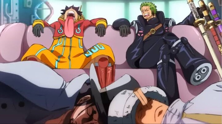 Saat musuh jadi sekutu! Luffy dan Zoro bersatu dengan Lucci dan kaku!🥰