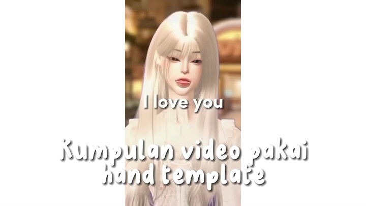 KUMPULAN VIDEO ZEPETO EDIT PAKAI HAND TEMPLATE 💅