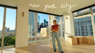 moving into my dream NYC high-rise apartment!