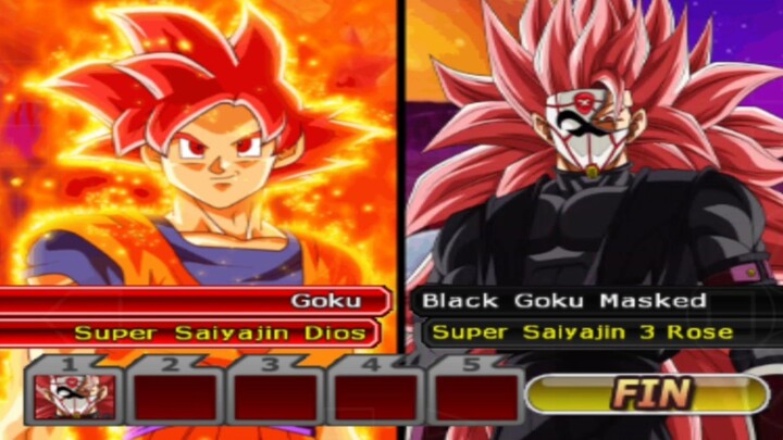 Epik banget! Goku SSJ God VS Black Goku Masked SSJ 3 Rose😱