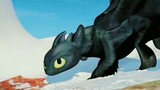 Toothless is so cute despite being shy