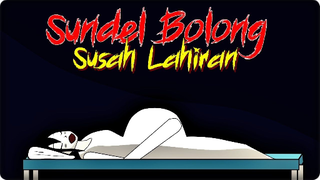 Sundel Bolong Susah Melahirkan - Kartun Hantu Lucu