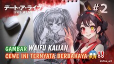 Kurumi Tokisaki Secantik ini kahh...🤗 | Drawing Date A Live Part 2