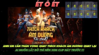 FREE FIRE | ÉT Ô ÉT CẢNH BÁO VÒNG QUAY THÍCH KHÁCH QUAY LẠI - MUỐN LẤY ĐỒ THÌ NÊN XEM CÂN NHẮC NHÉ