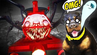 BOB'S FIRST HORROR TRAIN GAME 😂 CHOO CHOO CHARLES GAMEPLAY PART 1