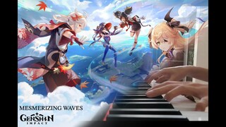 Mesmerizing Waves Piano Cover [Genshin Impact OST]