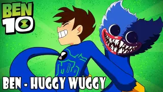 Among Us vs Huggy Wuggy | Ben 10 Among Us Fanmade Transformation | Ben 10 Animation