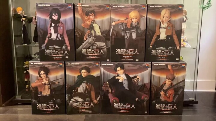 Attack On Titan (進撃の巨人) – Medicom RAH – 1/6 scale – COMPLETE COLLECTION ✊🏼 The Final Attack begins