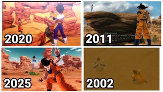 Dragon Ball Game Goku vs Vegato First Encounter & Iconic Fighting Stances (2002 - 2025)