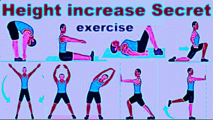 INCREASE HEIGHT 50 minits  With This Exercise & Stretch! Easy Stretch To Grow Taller