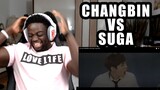 Skz CHANGBIN Vs BTS Suga - Rap battle (REACTION)