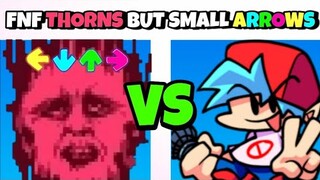 Friday Night Funkin' - VS Senpai | Thorns but Small Arrows (FNF MOD/HARD)