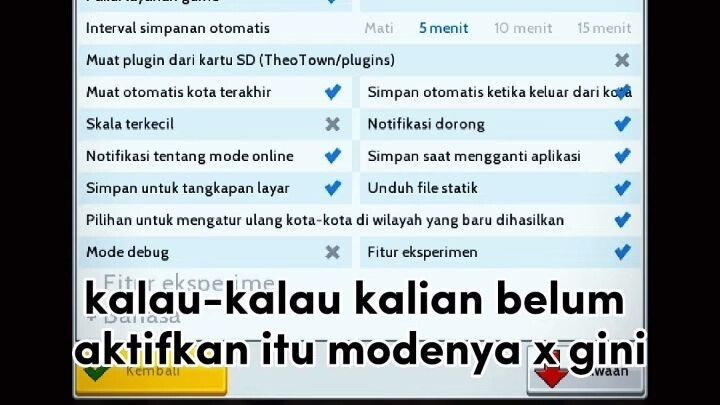 CARA MENGAKTIFKAN MODE DEBUG DI THEOTOWN