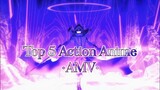 Top 5 Action Anime Moments 「AMV」Aggressive_Electro_ᴴᴰ | anime recapanime summaryanime recaps