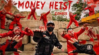 ZOMBIES Money Heist vs Police in Real Life ( Epic Parkour Pov Escape ) All of us are dead Ep.4