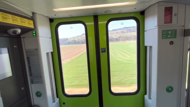 A RIDE ON THE BERN S BAHN! Riding the BLS Rabe515 Kiss “MUTZ” from Münsingen to Bern via Kiesen