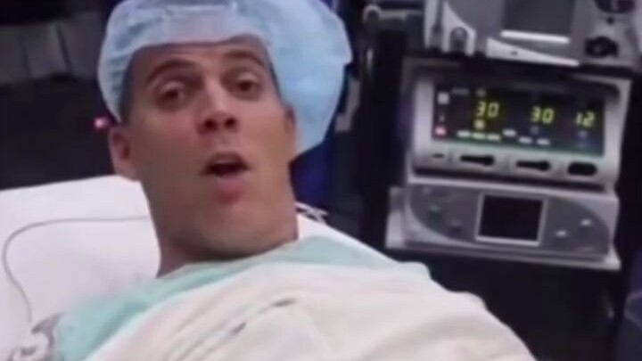 Buddy toughs out the whole general anesthesia process.