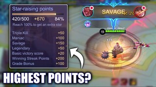 PROBABLY THE HIGHEST POINTS YOU CAN GET? 40% CDR BALMOND | MOBILE LEGENDS