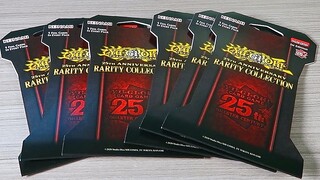 Yu Gi Oh! 25th Anniversary Rarity Collection Single Packs Opening
