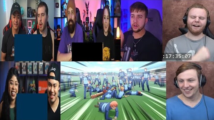 ASSASSINATION CLASSROOM EPISODE 2x5 REACTION MASHUP!!