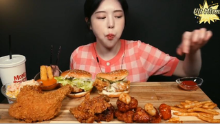 Hamburger Jalapeno, khoai tây chiên, gà rán siêu to phần 4 #anngonmoingay