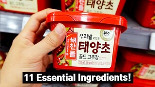 11 Essential Ingredients for Korean Food Korean Grocery Shopping Guide