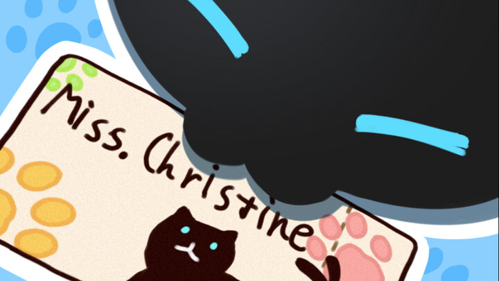 Cô Christine: 🐈‍⬛Tiến sĩ, em đã mang theo báo cáo nhập viện của cậu bé to lớn của em rồi🐾🎀[ Arknight