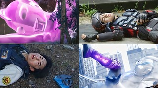 Counting the 9 Ultraman who were knocked back to the human body, Triga was killed by Zeta and disapp