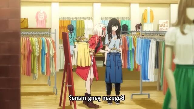 CANTIK-CANTIK MANIAK BOXER PRIA _ Alur Cerita Anime Lycoris Recoil Eps 4