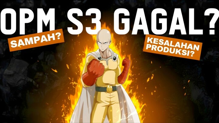 Terungkap Alasan Kualitas Animasi OPM Season 3 Merosot‼️