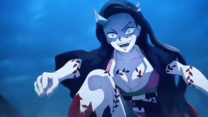 Nezuko: Take this giant kick!