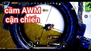 PUBG Mobile - Tiếp Tục Trên Tay AWM Snap Cận Chiến Lấy Ngay Top 1 | Solo Squad Mãn Nhãn