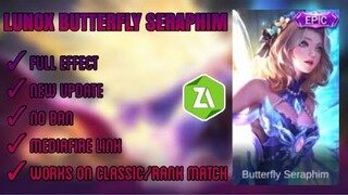 New Lunox Butterfly Seraphim Epic Skin Script | Mobile Legends Bang Bang