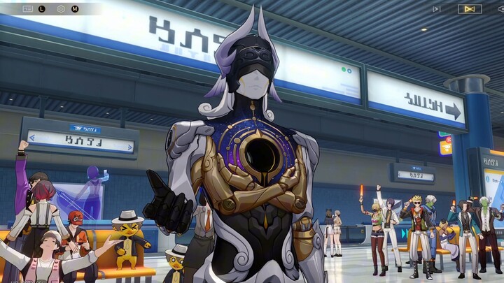 Holy cow—my first encounter at the Second Phase Paradise is none other than Lai Kushi?! Hilarious! T