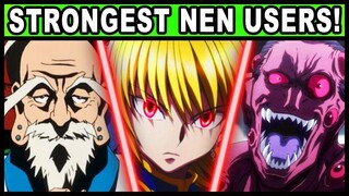 Top 20 Best Nen Users RANKED!  | Hunter x Hunter / HxH Ranking The 20 Strongest Nen Users